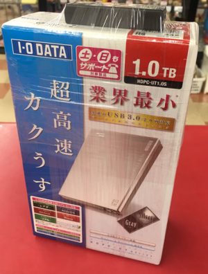 BUFFALO 外付けHDD HD-LC3.0TU3-BKC入荷しました｜ ハードオフ三河安城店