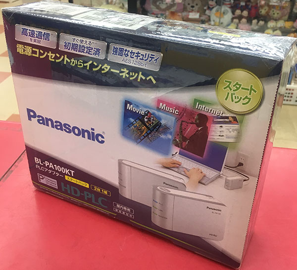 Panasonic PLCアダプター BL-PA100KT 入荷しました｜ ハードオフ三河安城店