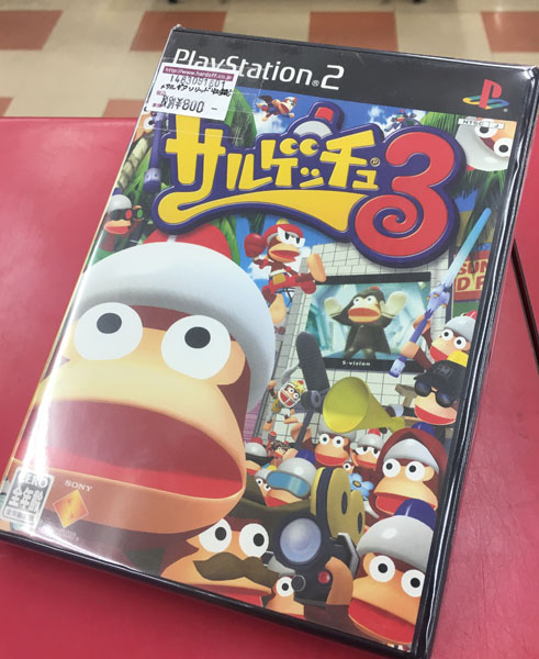 PS2用ゲームソフト サルゲッチュ3入荷しました｜ ハードオフ三河安城店