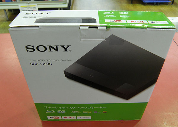 SONY  ＢＤプレーヤー BDP-S1500｜ ハードオフ安城店