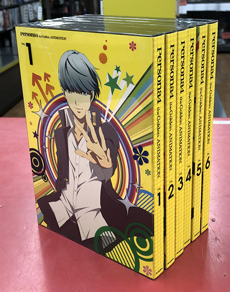 Blu-ray Persona4 the Golden ANIMATION 完全生産限定版 全巻セット| ハードオフ豊田上郷店
