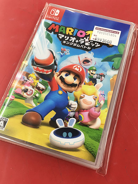 スイッチソフト マリオ+ラビッツキングダムバトル HAC-P-AC2GA| ハードオフ豊田上郷店