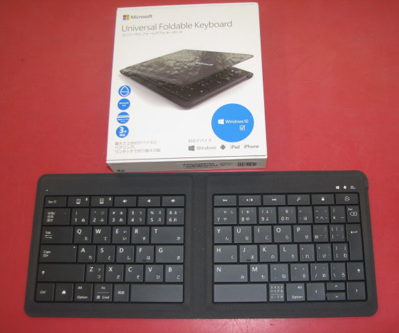 Ｍicrosoft　Ｂluetoothキーボード　Universal Foldable Keyboard 入荷しました。｜ ハードオフ三河安城店