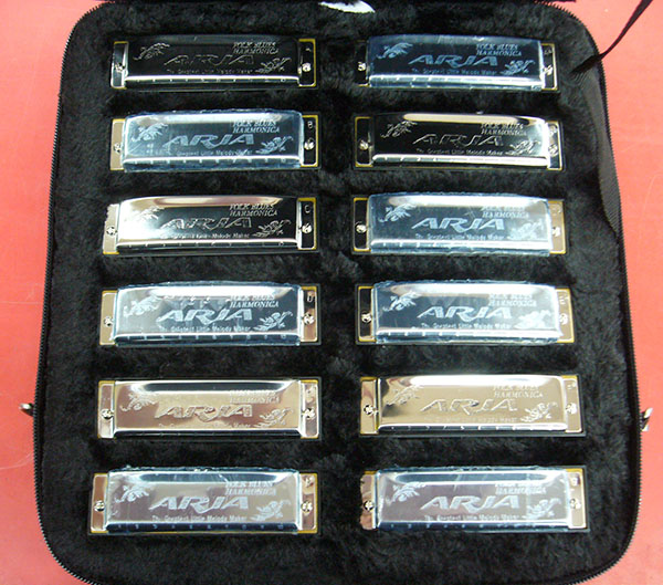 ARIA ブルースハープ12本セット| ハードオフ豊田上郷店