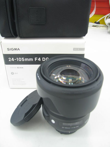 Ｎikon用レンズ　SIGMA  24-105mm F4 DG OS HSM 買い取りました｜ ハードオフ三河安城店