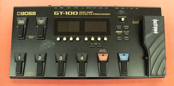 マルチエフェクター BOSS GT-100 | ハードオフ豊田上郷店