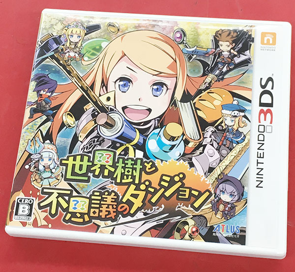 アトラス 世界樹と不思議のダンジョン 3DSソフト| ハードオフ豊田上郷店