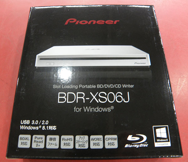 Pioneer  ポータブルＢＤドライブ BDR-XS06J｜ ハードオフ安城店