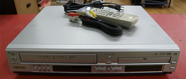 MITSUBISHI  DVD・P一体型ＶＨＳデッキ DJ-VG330｜ ハードオフ安城店