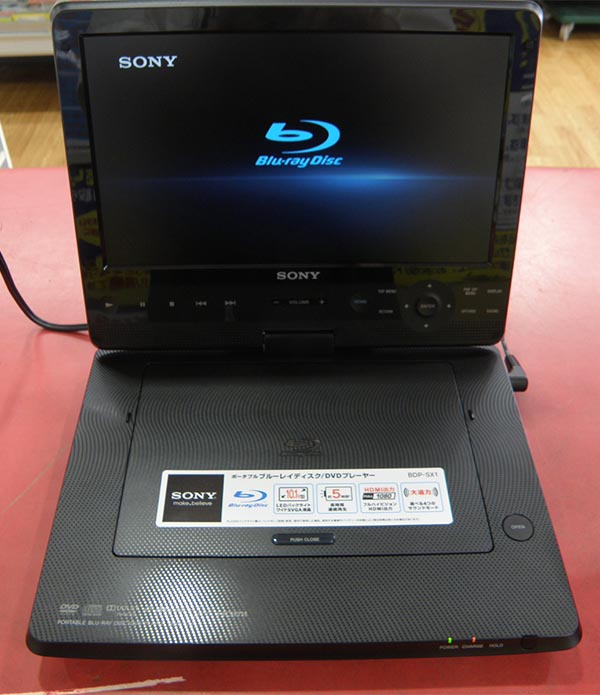 【スピーカー】 ソニー ポータブルブルーレイプレイヤー BDP-SX1 12年製 gvcoU-m66632909502 ステレオミ